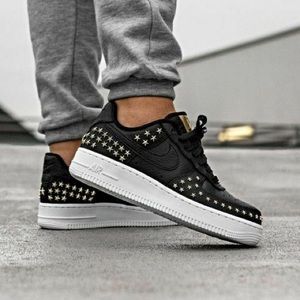 nike air force ones star studded